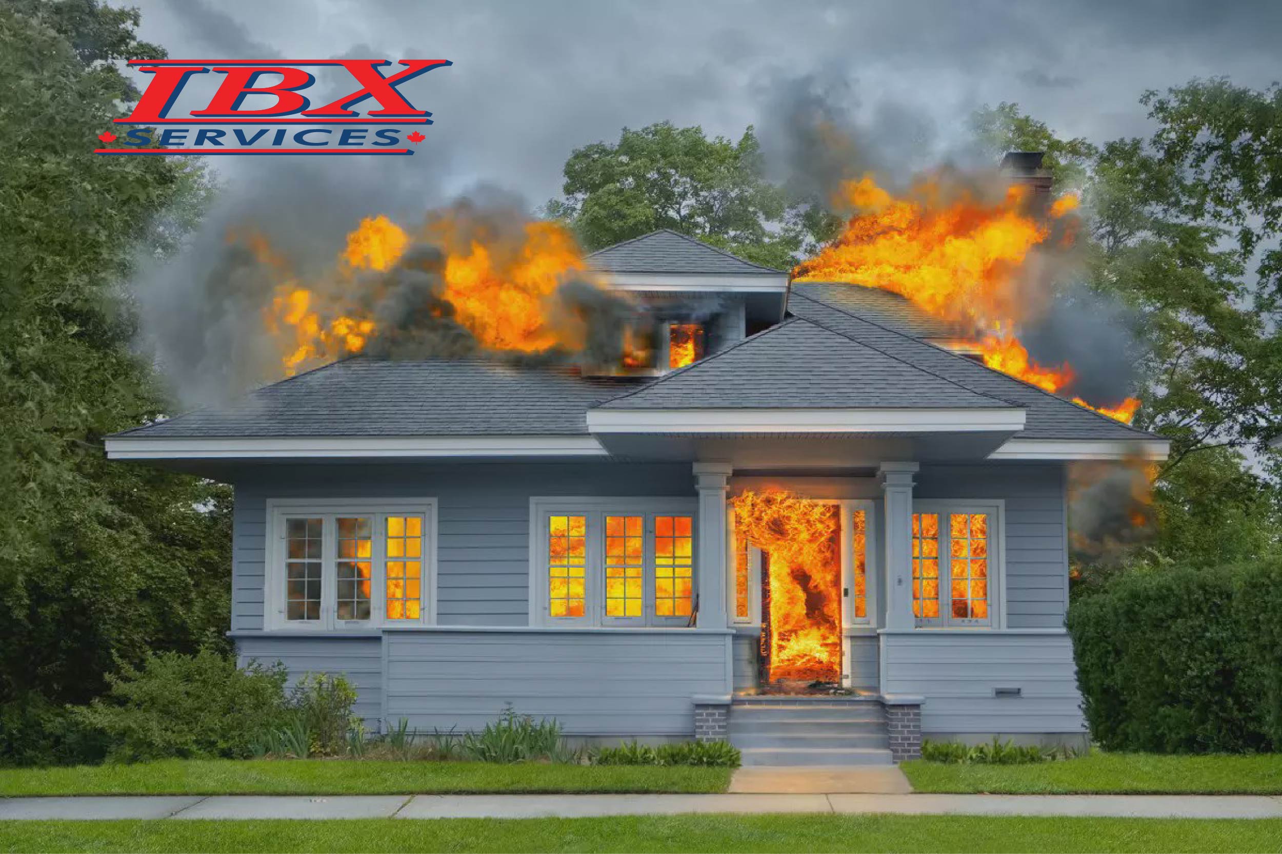 Clean Up A Fire Damaged House | IBX Services
